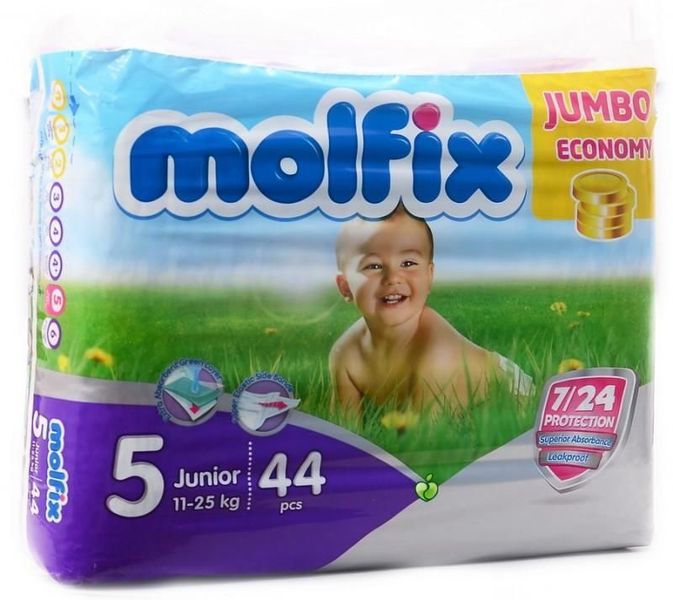 Molfix подгузники 5, 11-25 кг, 44 шт ID999MARKET_5303530 фото