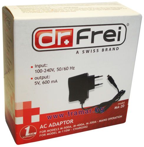 Adaptor retea (priza) pentru tensiometre digitale Dr. Frei ID999MARKET_5303073 фото