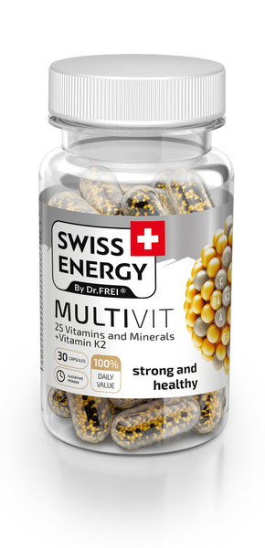 SWISS ENERGY MULTIVIT 25 Vitamine și Minerale + Vitamina К2 ID999MARKET_6543249 фото