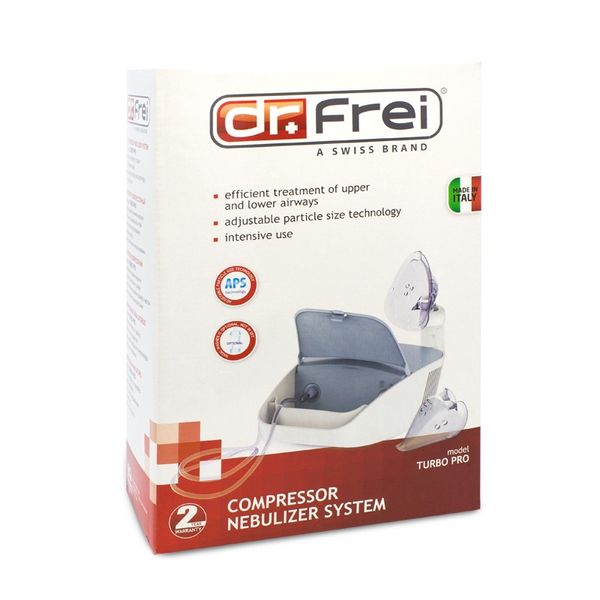 Nebulizator cu compresor Dr.Frei Turbo Pro ID999MARKET_5439126 фото